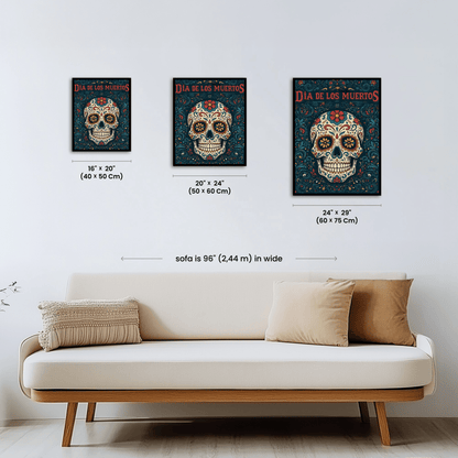 Paint by numbers - Folk Skull - MyArt