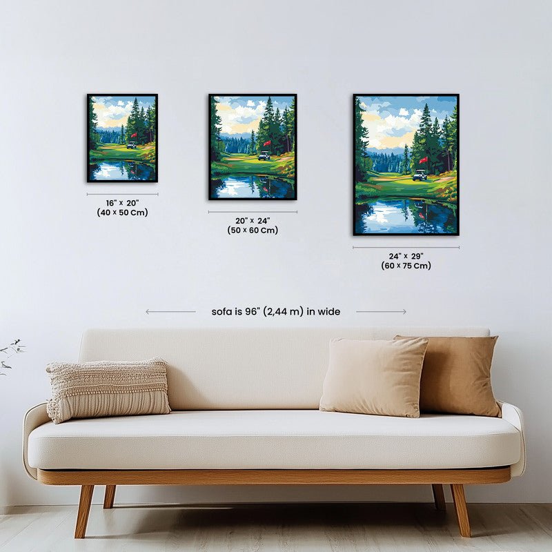 Paint by numbers - Forest Course - MyArt