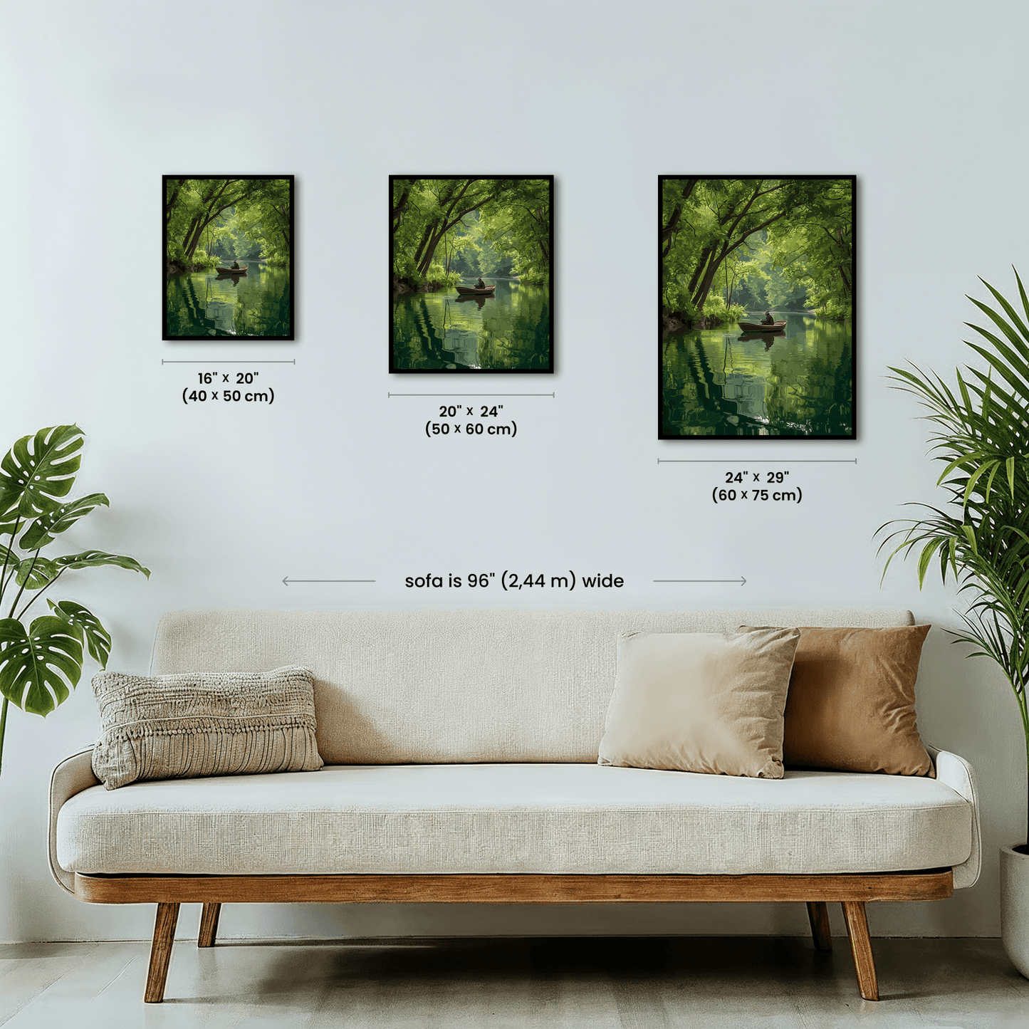 Paint by numbers - Forest Canoe - MyArt