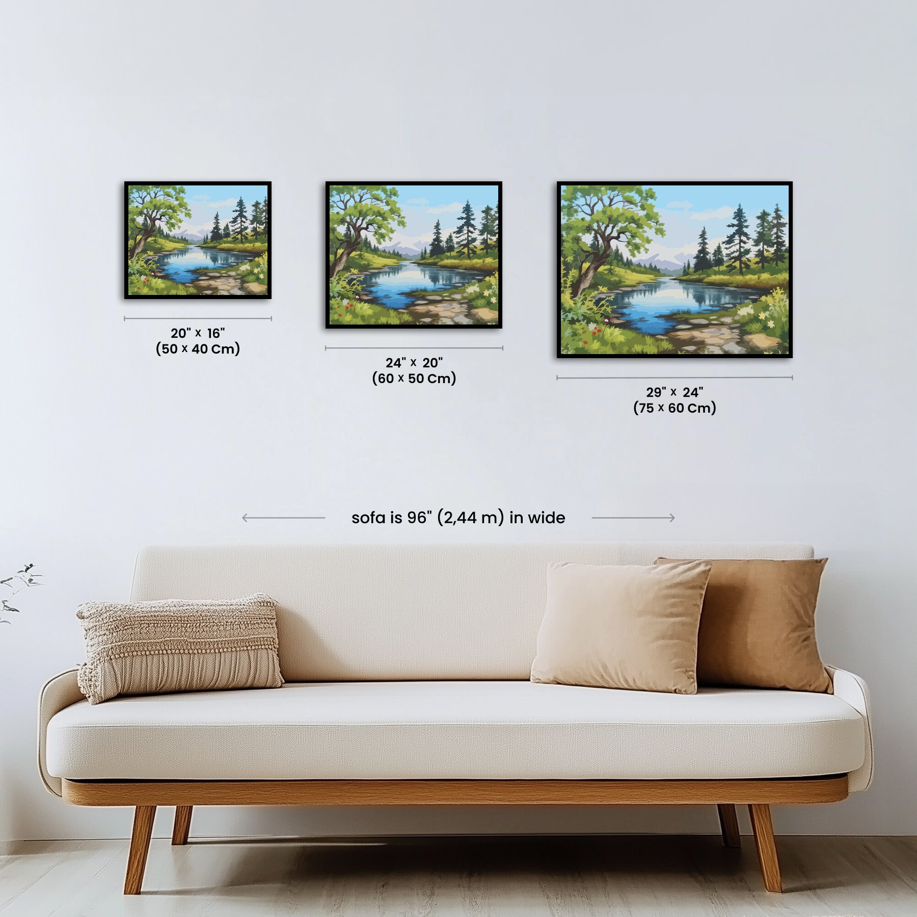 Paint by numbers - Forest Path - MyArt