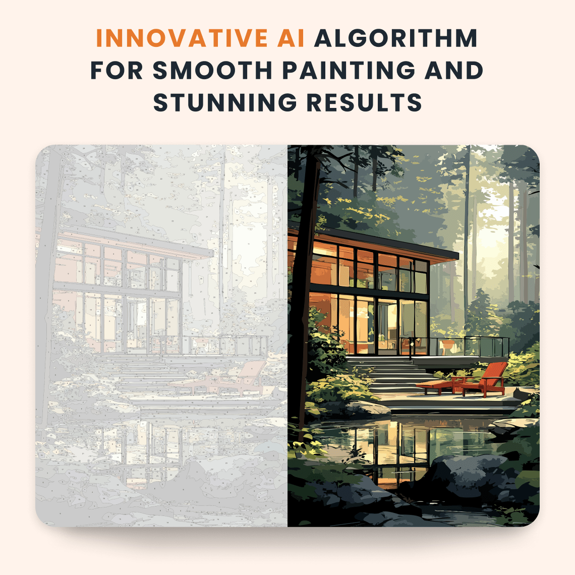 Paint by numbers - Forest Reflections - MyArt