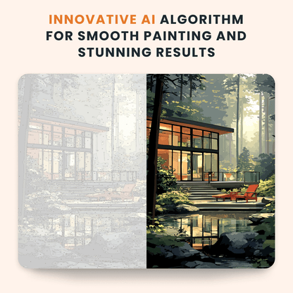 Paint by numbers - Forest Reflections - MyArt