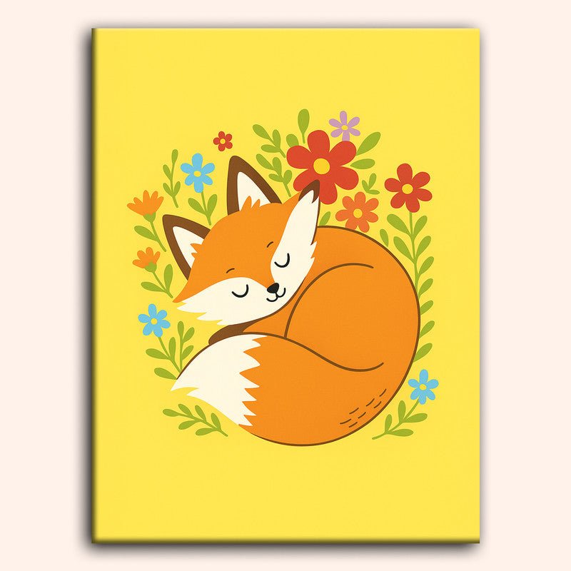 Paint by numbers - Fox Nap - MyArt