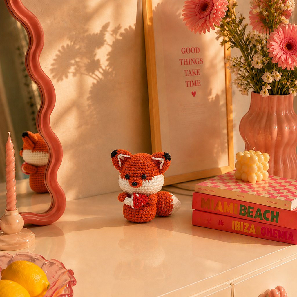 Fox with Bow