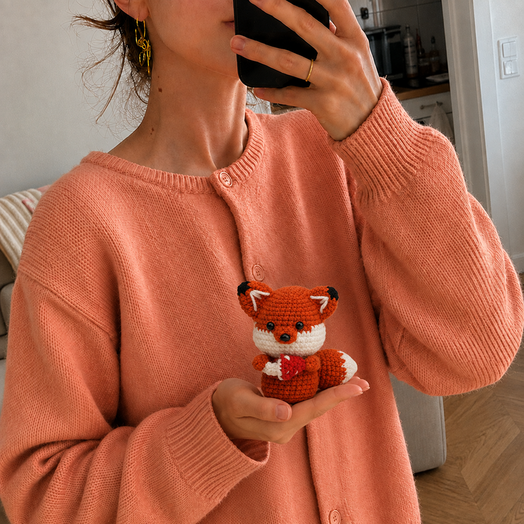 Fox with Bow