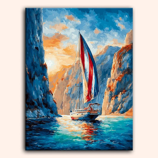 Paint by numbers - Freedom Drift - MyArt