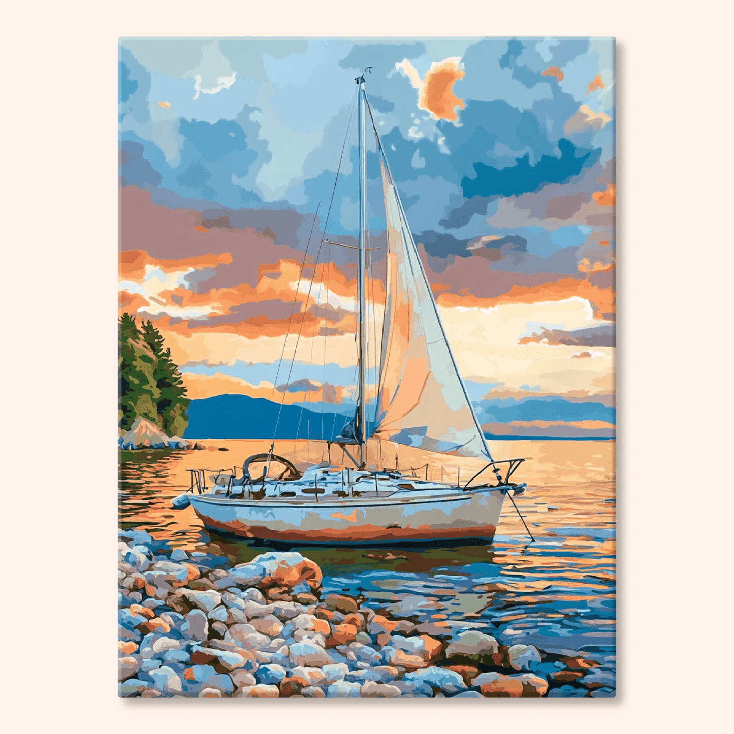 Paint by numbers - Freshwater Vista - MyArt