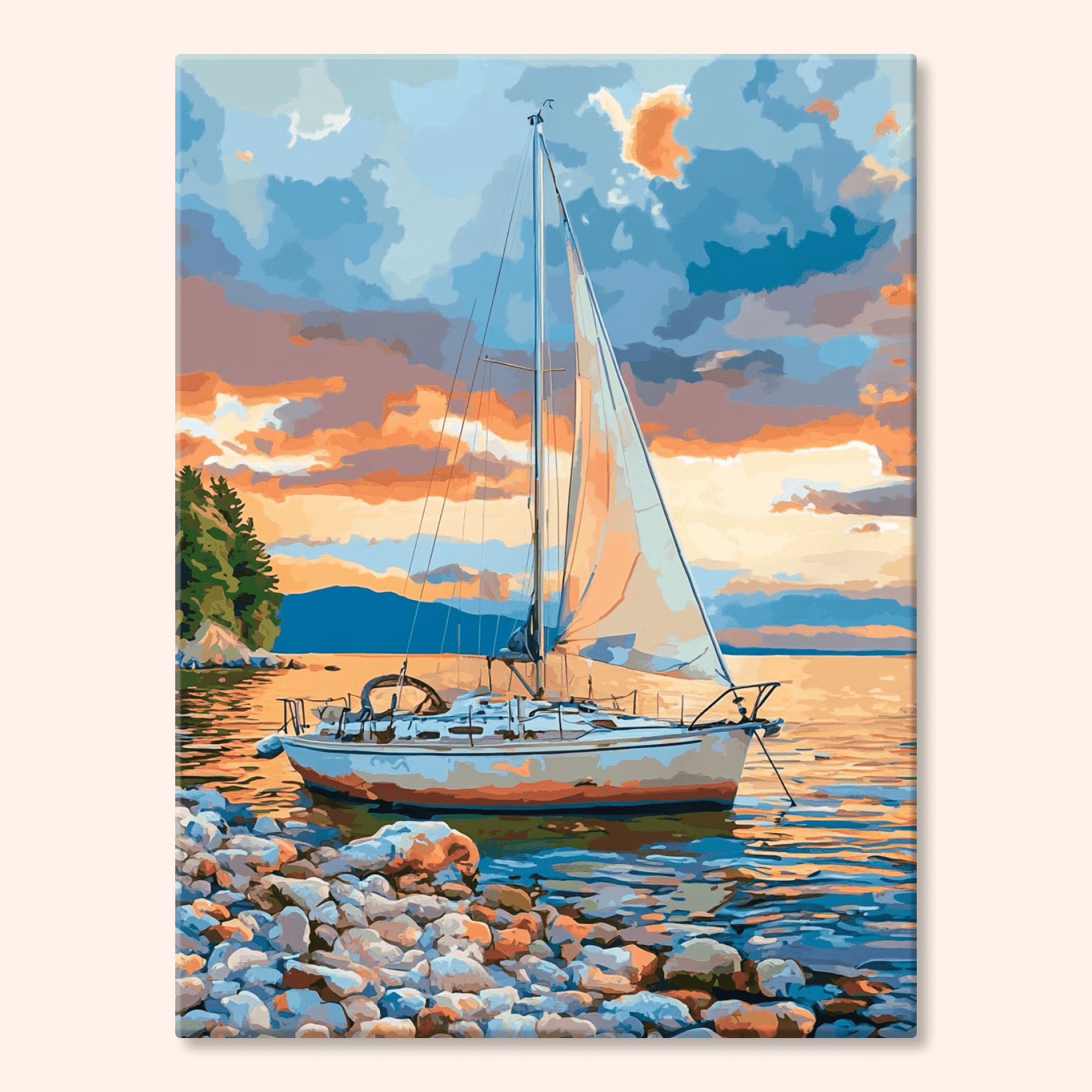 Paint by numbers - Freshwater Vista - MyArt