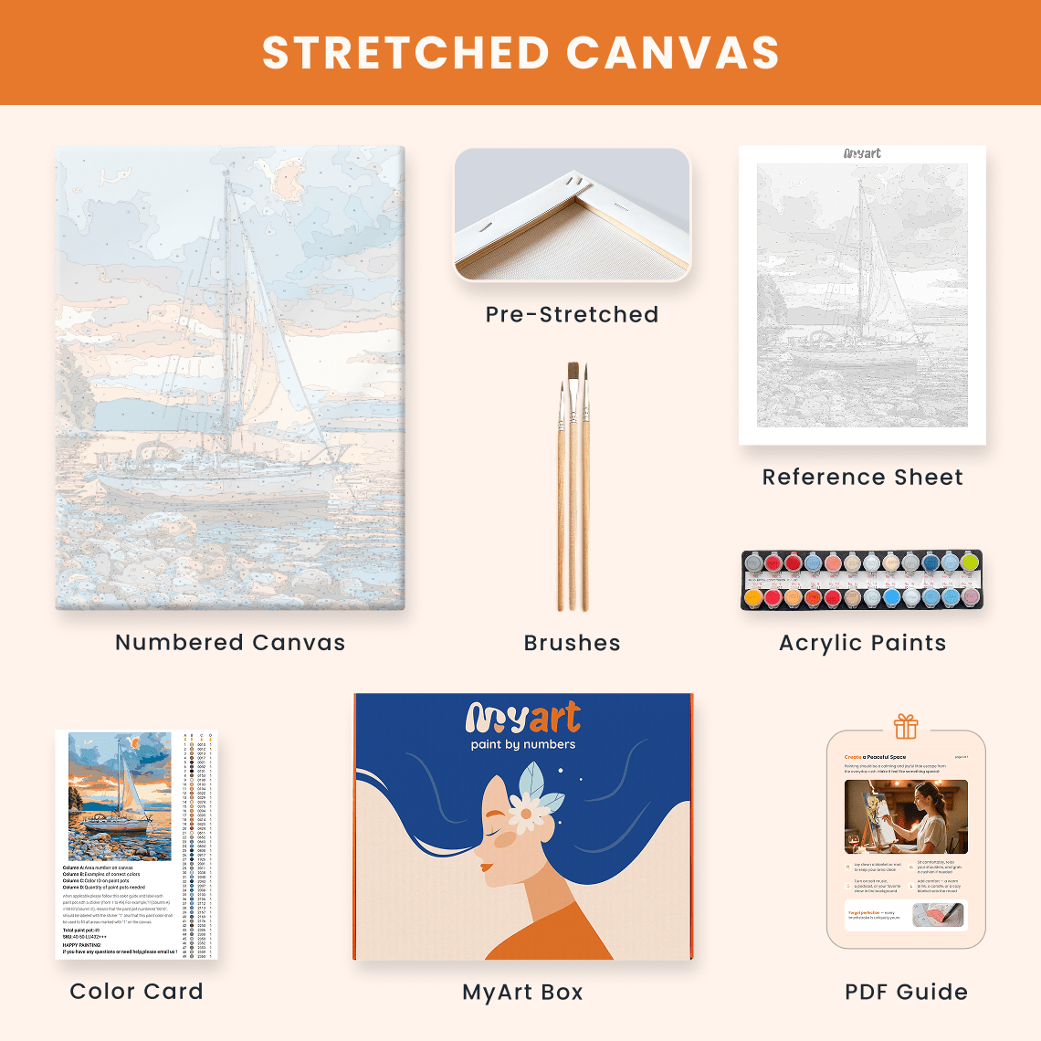 Paint by numbers - Freshwater Vista - MyArt