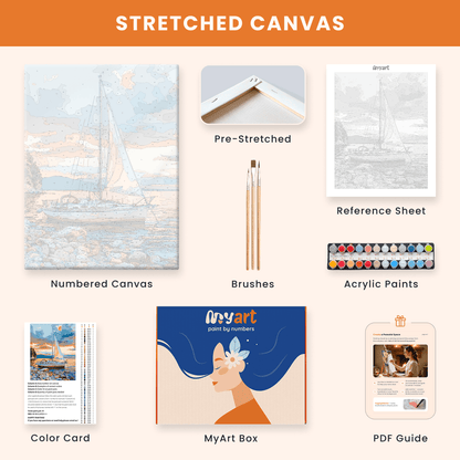 Paint by numbers - Freshwater Vista - MyArt