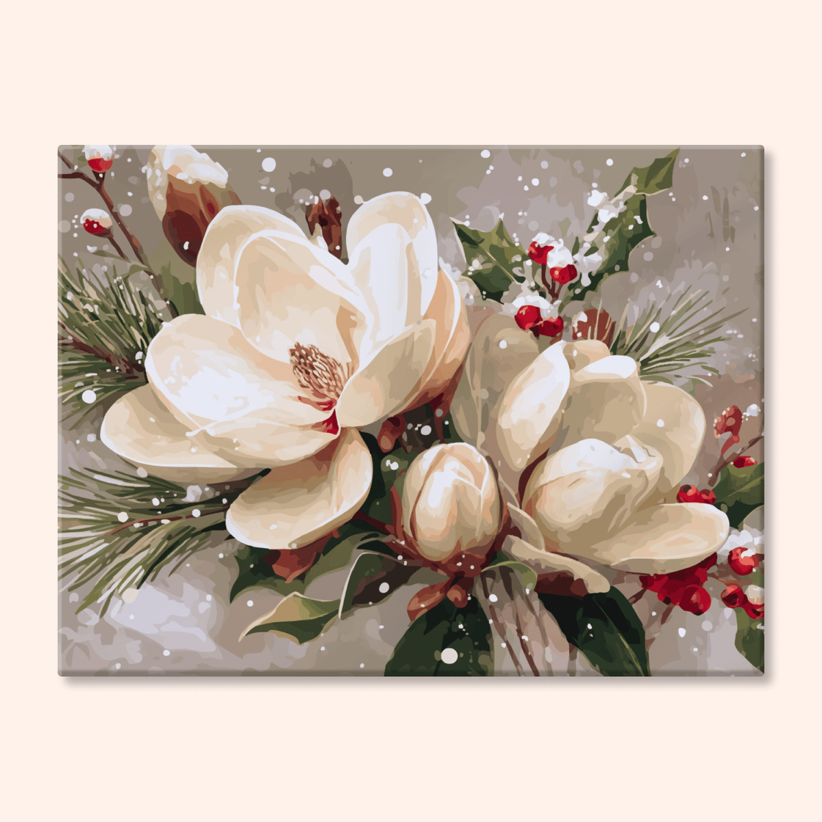 Paint by numbers - Frosted Magnolia - MyArt