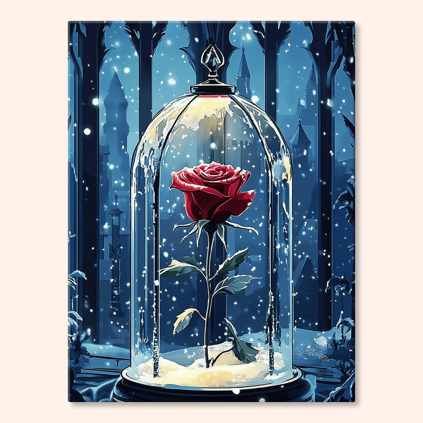 Paint by numbers - Frozen Elegance - MyArt