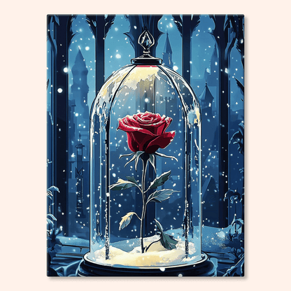 Paint by numbers - Frozen Elegance - MyArt