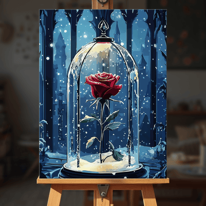 Paint by numbers - Frozen Elegance - MyArt
