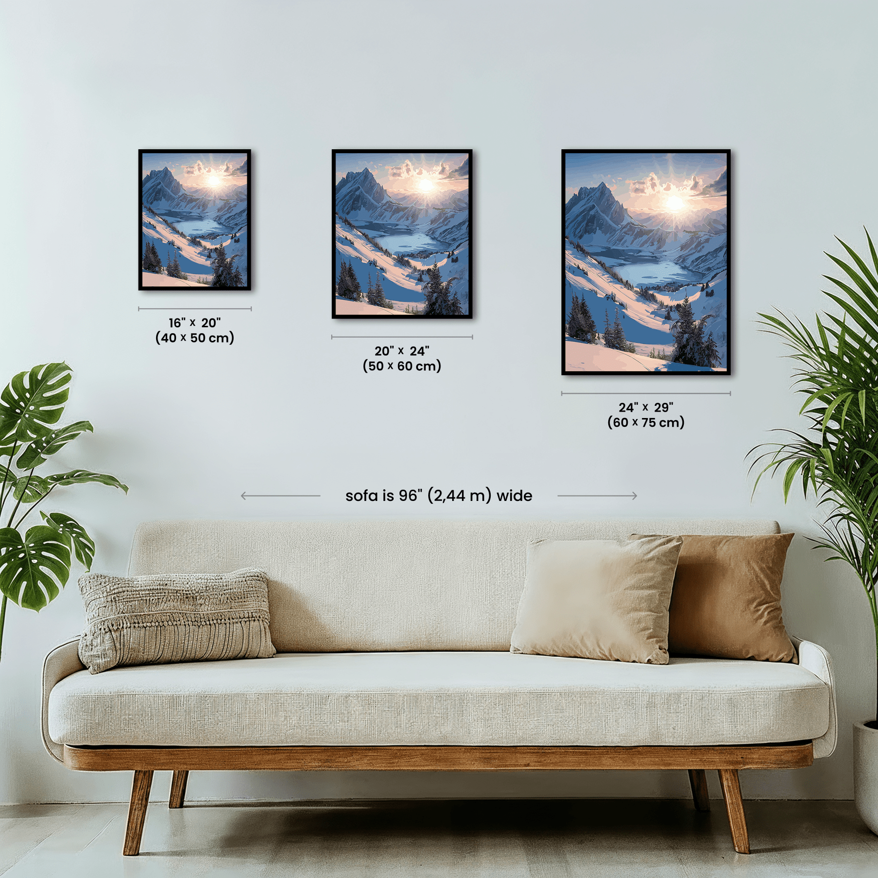 Paint by numbers - Frozen Valley - MyArt