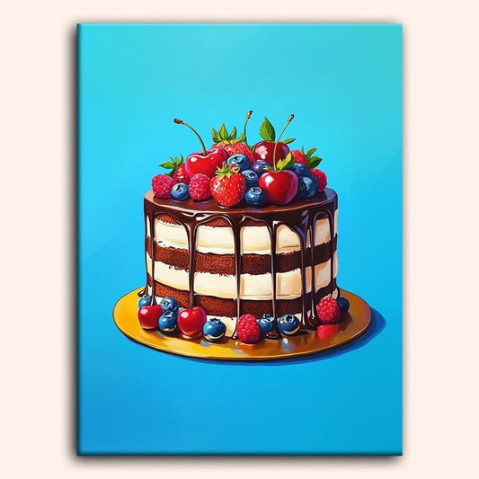 Paint by numbers - Fruit Crown - MyArt