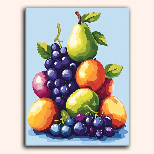 Paint by numbers - Fruit Parade - MyArt