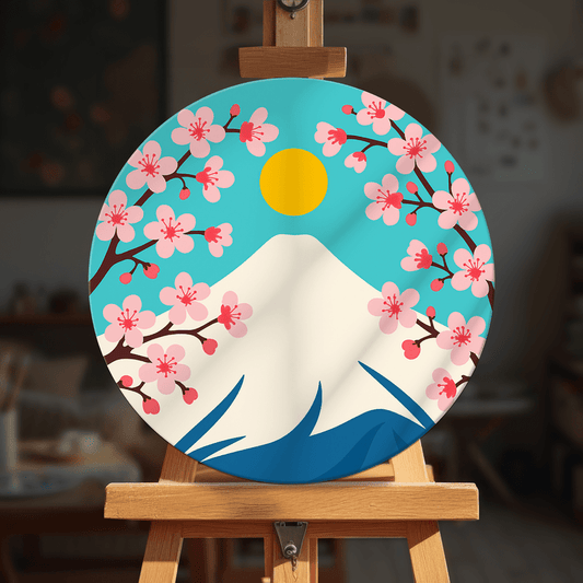 Paint by numbers - Fuji Bloom - MyArt