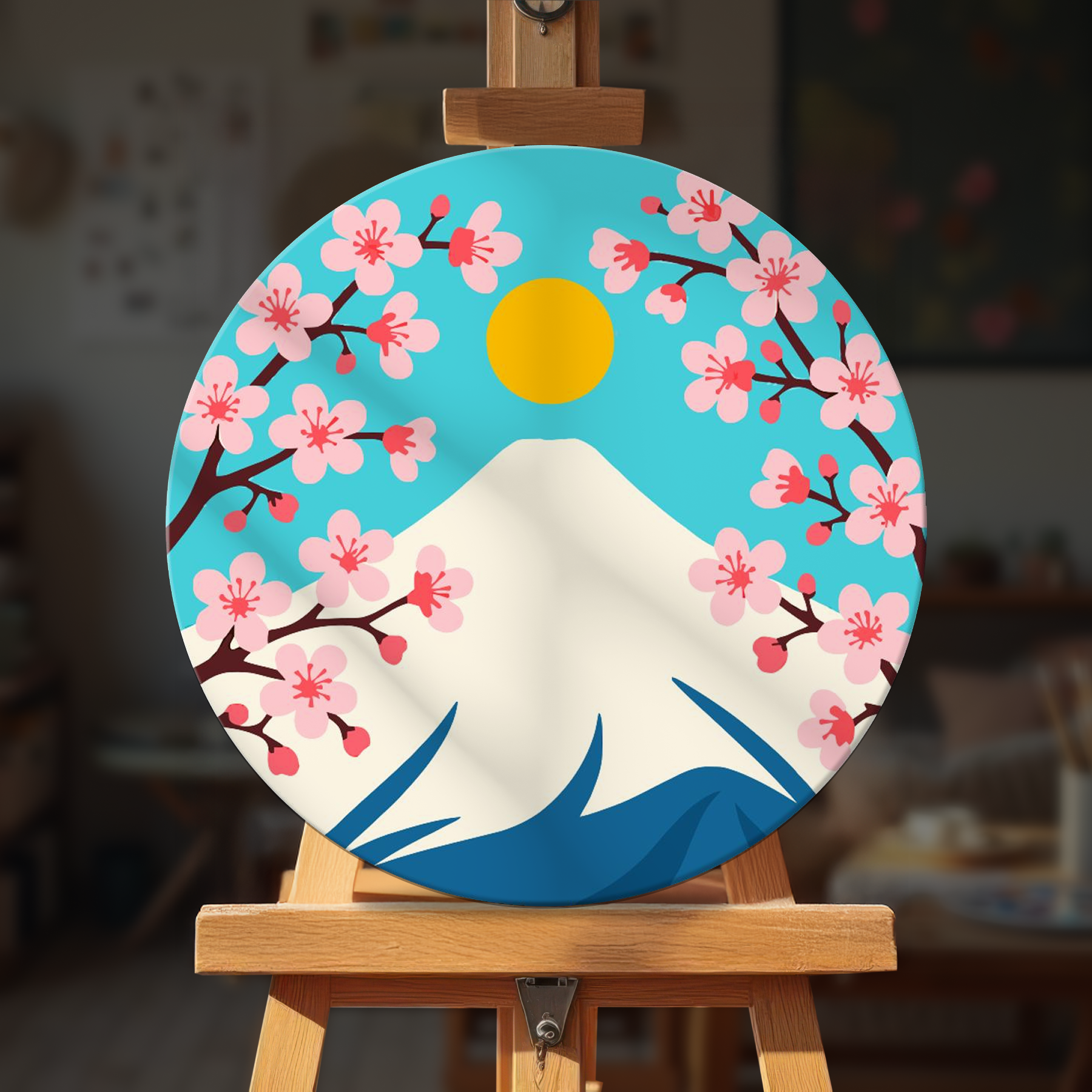 Paint by numbers - Fuji Bloom - MyArt
