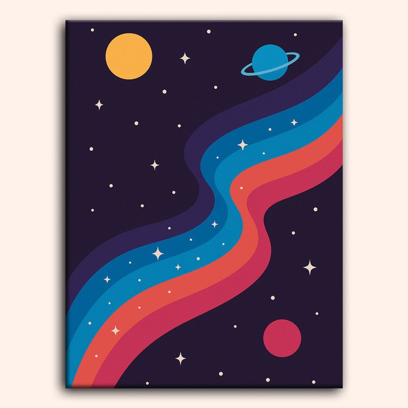 Paint by numbers - Galactic Flow - MyArt