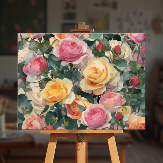 Paint by numbers - Garden Harmony - MyArt