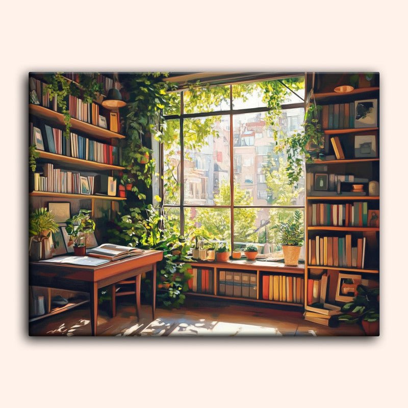 Paint by numbers - Garden Reads - MyArt