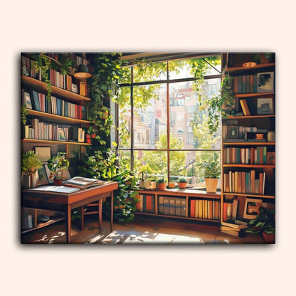 Paint by numbers - Garden Reads - MyArt