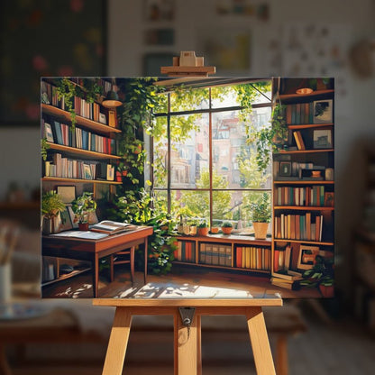 Paint by numbers - Garden Reads - MyArt