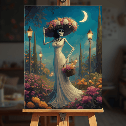 Paint by numbers - Garden Catrina - MyArt