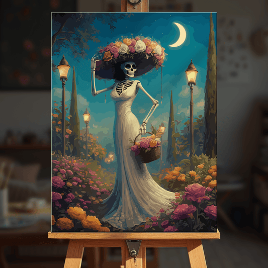 Paint by numbers - Garden Catrina - MyArt