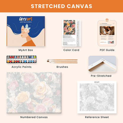 Paint by numbers - Garden Harmony - MyArt