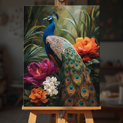 Garden Peacock