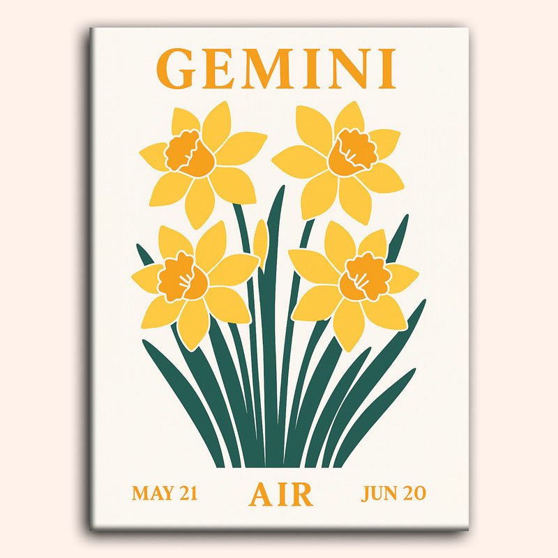 Paint by numbers - Gemini Blooms - MyArt