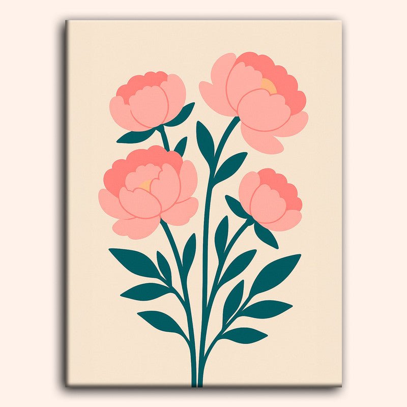 Paint by numbers - Gentle Blossoms - MyArt