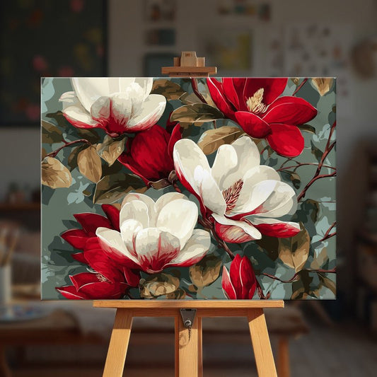 Paint by numbers - Gentle Shapes - MyArt