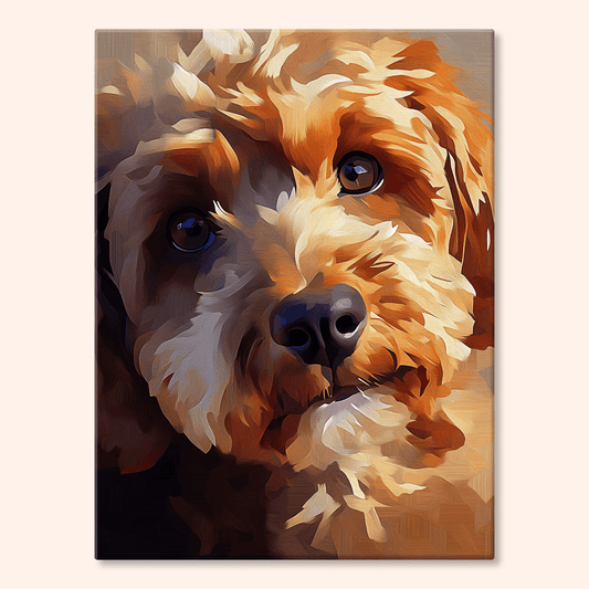 Paint by numbers - Gentle Gaze - MyArt