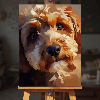 Paint by numbers - Gentle Gaze - MyArt