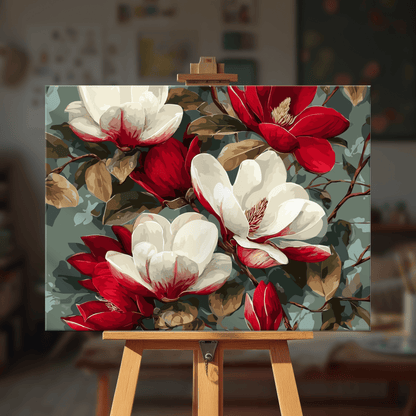 Paint by numbers - Gentle Shapes - MyArt