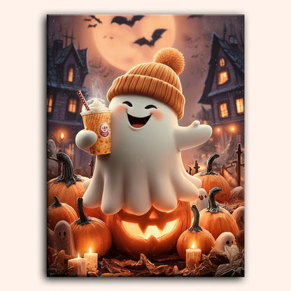 Paint by numbers - Ghost Latte - MyArt