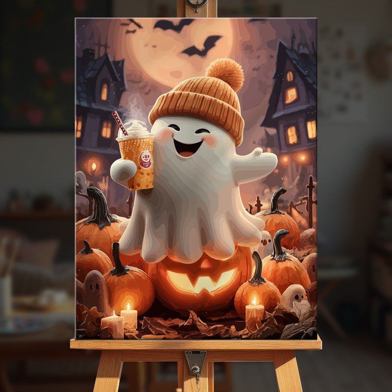 Paint by numbers - Ghost Latte - MyArt