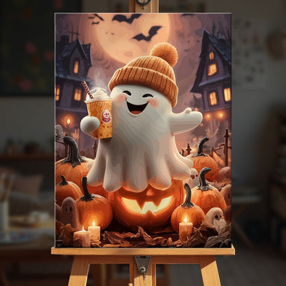 Paint by numbers - Ghost Latte - MyArt