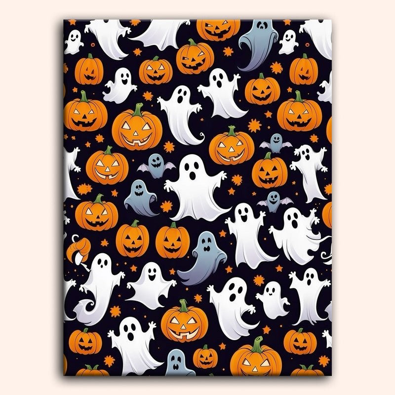 Paint by numbers - Ghost Pattern - MyArt