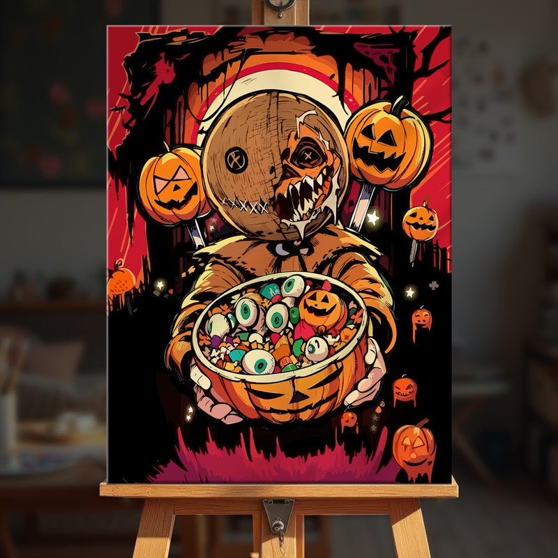 Paint by numbers - Ghoul Snacks - MyArt