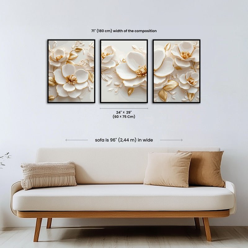Paint by numbers - Gilded Blossom - MyArt