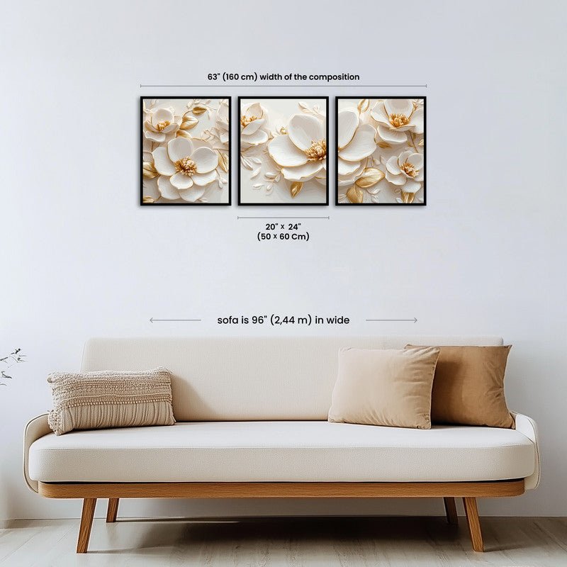 Paint by numbers - Gilded Blossom - MyArt