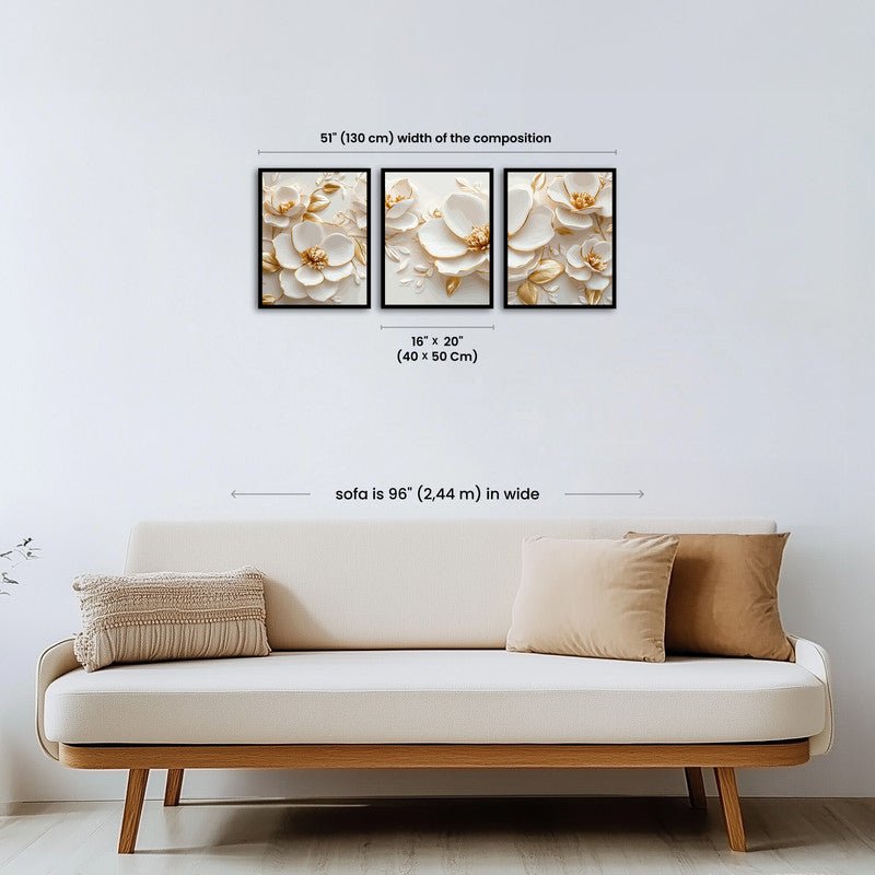 Paint by numbers - Gilded Blossom - MyArt