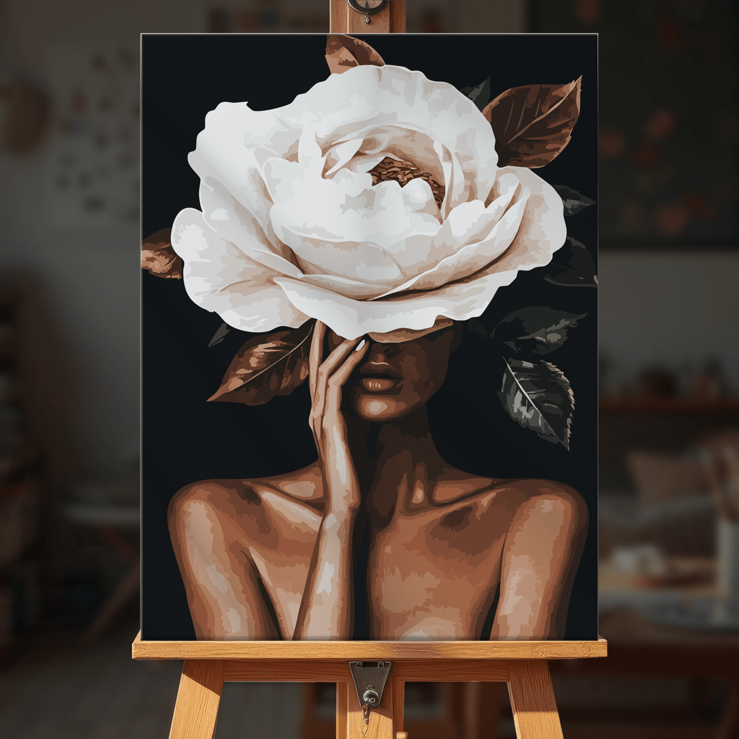 Paint by numbers - Gilded Bloom - MyArt