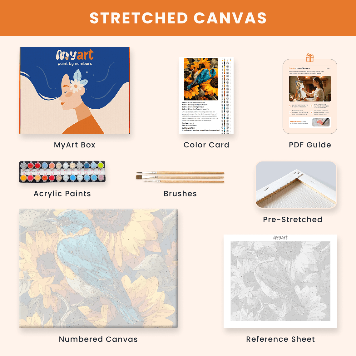 Paint by numbers - Gilded Moment - MyArt