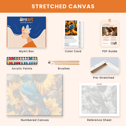 Paint by numbers - Gilded Moment - MyArt