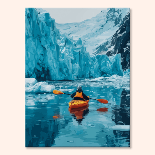 Paint by numbers - Glacial Paddle - MyArt